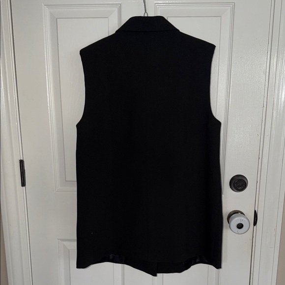 Banana Republic Double-Breasted Black Vest - Picture 5 of 7